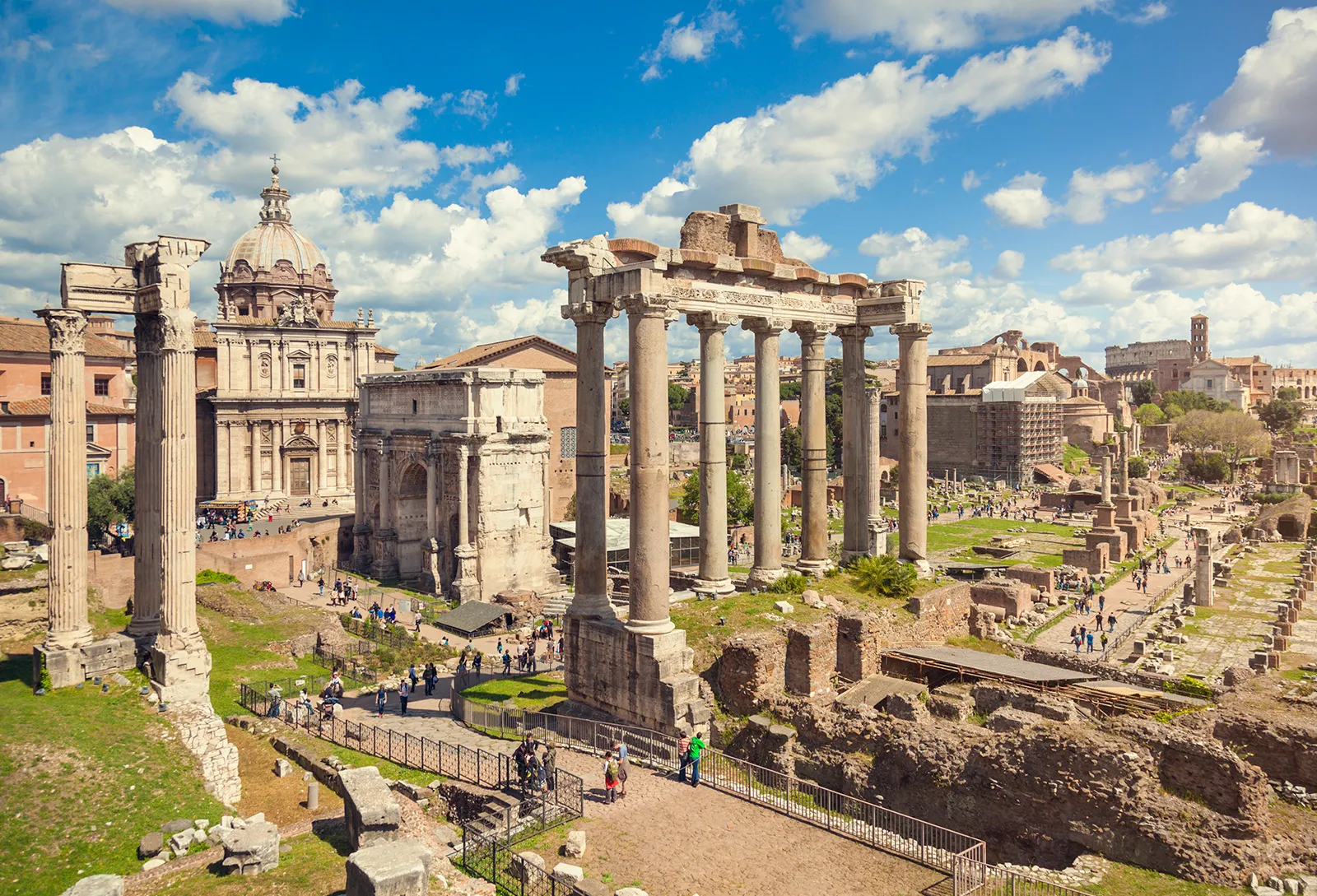 What is left or the glory of Rome